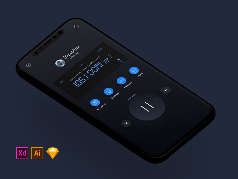 Radio App Concept