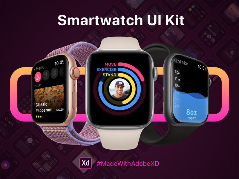 Kit d'interface utilisateur XD Smartwatch