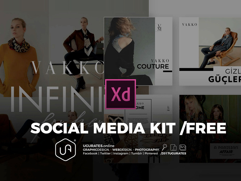 XD Social Media Kit