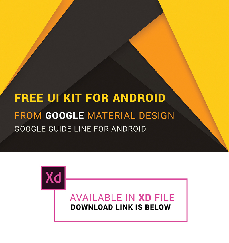 Diseño de material Kit Adobe XD UI