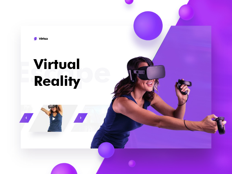 Adobe XD – Virtual Reality Template