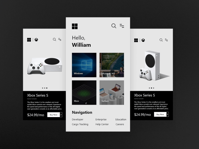 Microsoft Mobile Store Concept