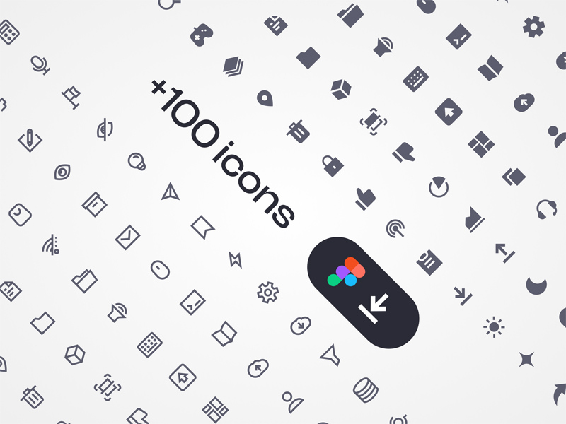 Más de 100 iconos gratis