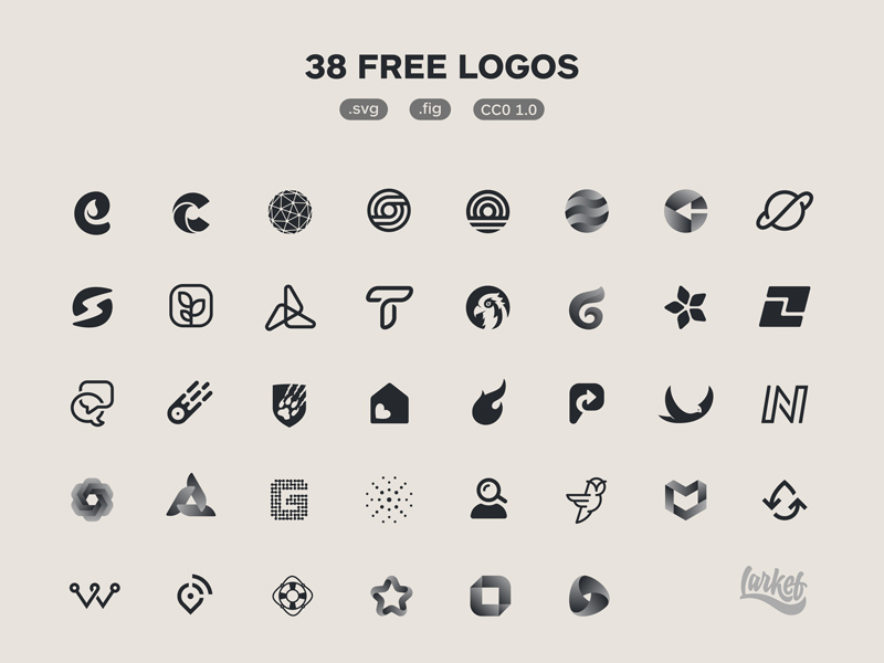 38 logotipos gratis