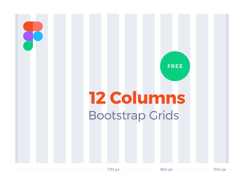 Шаблоны сетки Bootstrap для Figma