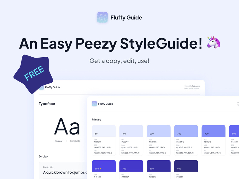 Figma Styleguide Kit