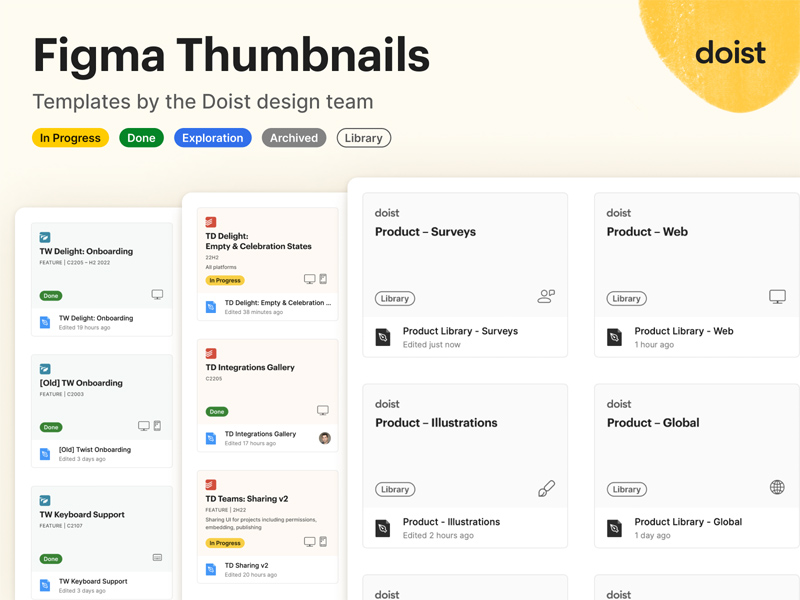 Figma Thumbnails Template