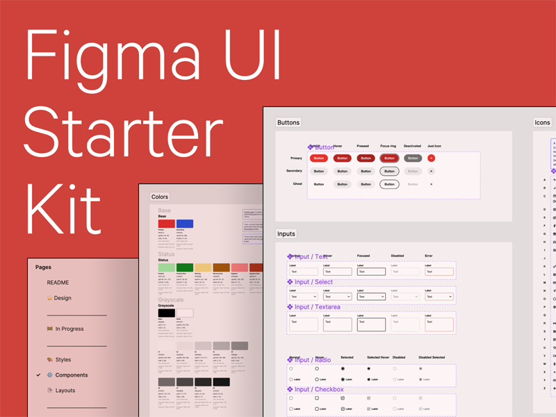 Figma UI Starter Kit
