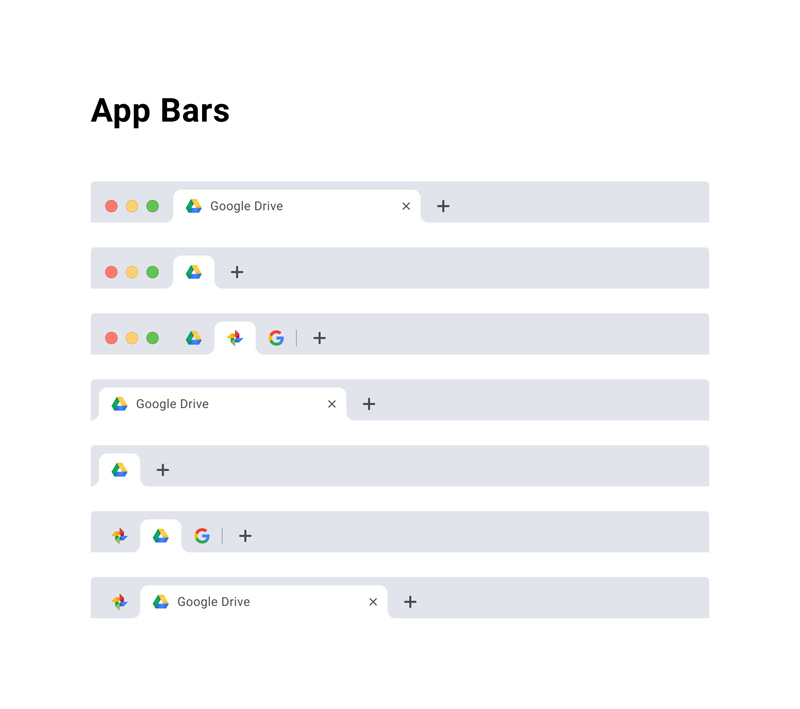 Google Chrome 69 Mockup figma