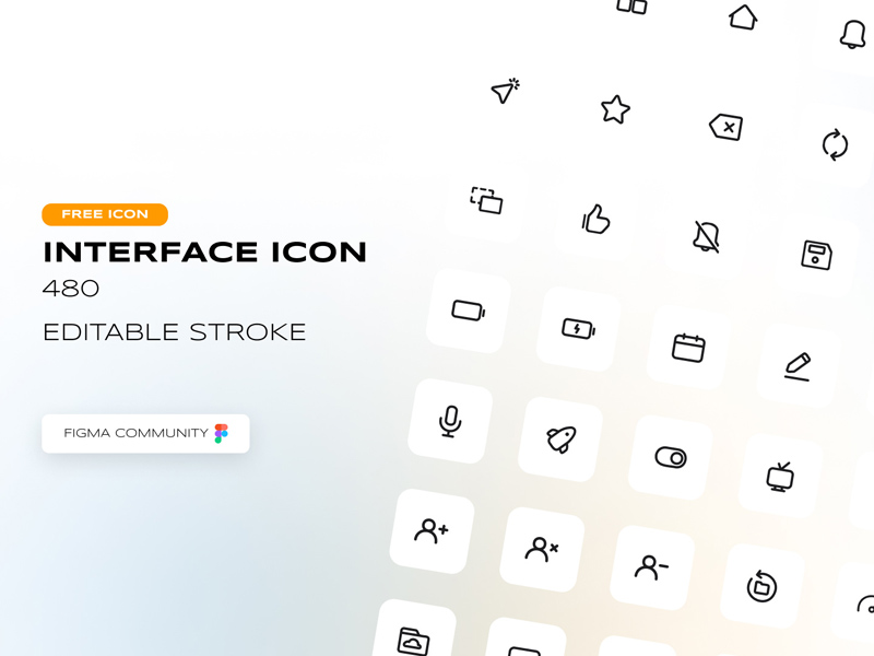 Conjunto de iconos de interfaz