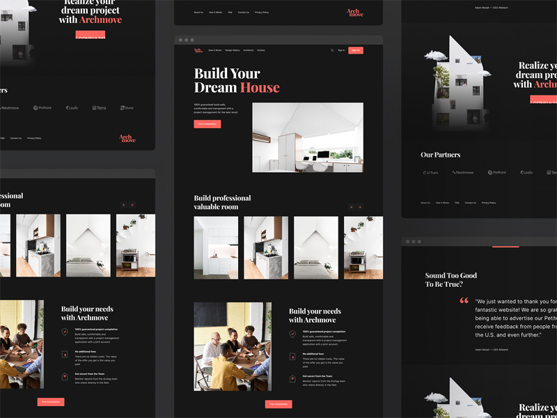 Architecture Website Template