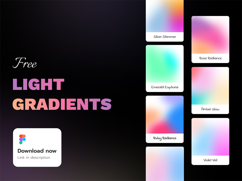 12 Gradients for Figma