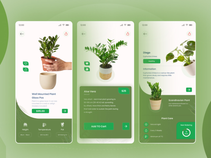 植物ケアアプリの設計