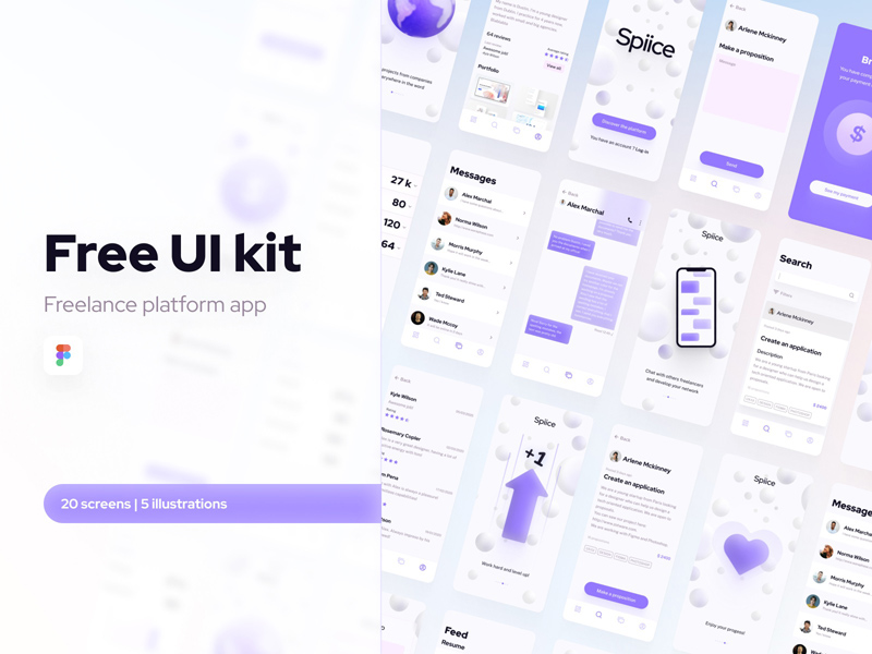 Freiberufliche Plattform -App -Kit