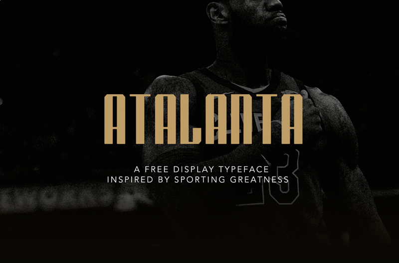 Atalanta Font – Sports Typeface