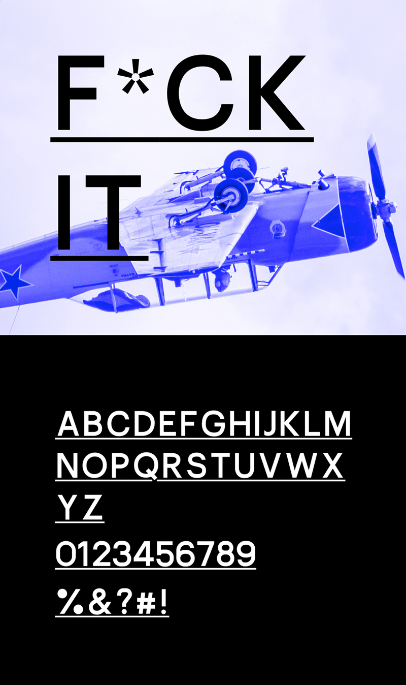 Fck-it font