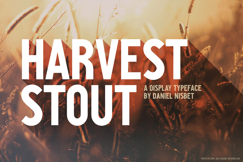 Harvest Stout Font