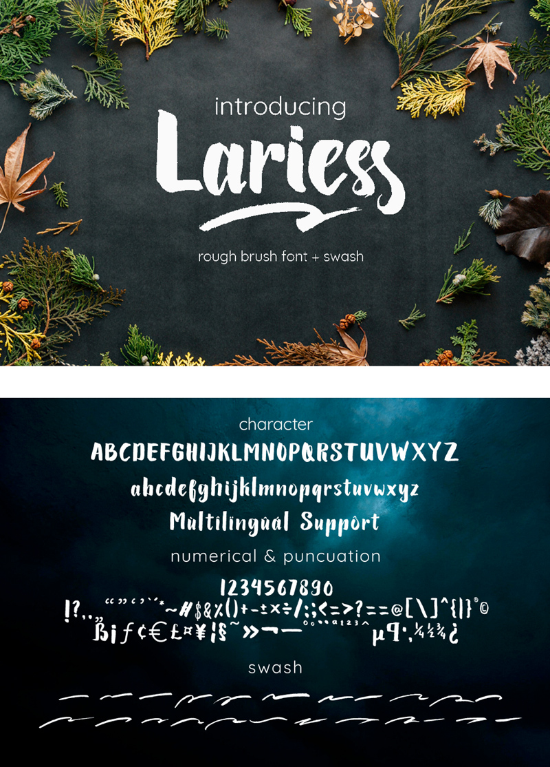 Larries Schriftart