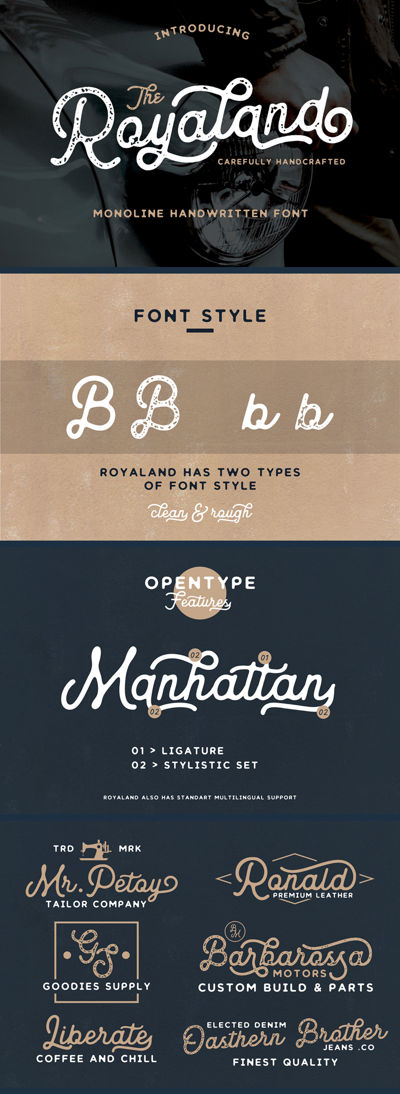 Royaland Font – Vintage Typeface