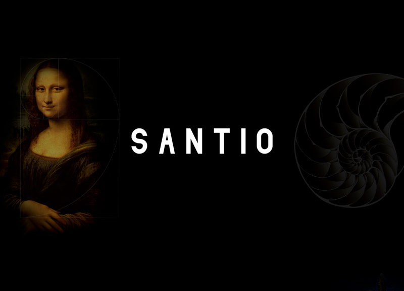 Santio -Schriftfamilie
