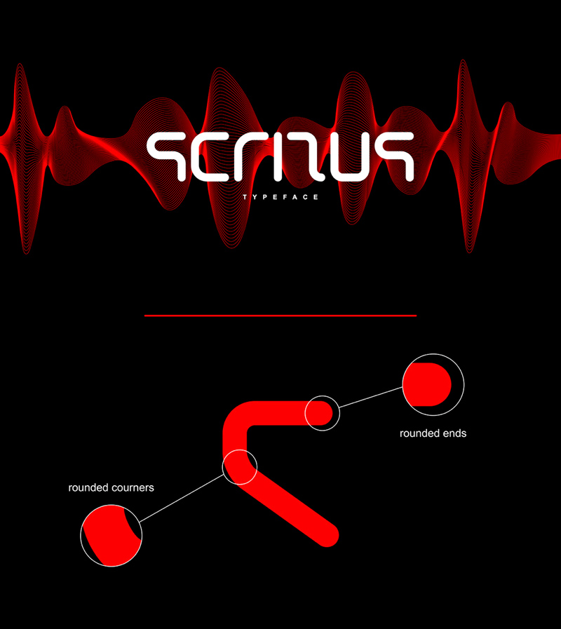 Scitus Font - бесплатный шрифт
