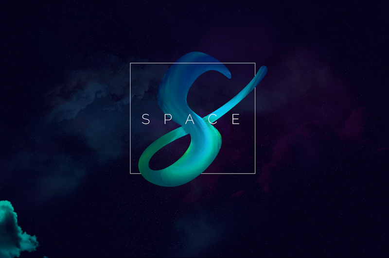 Space -Schriftart
