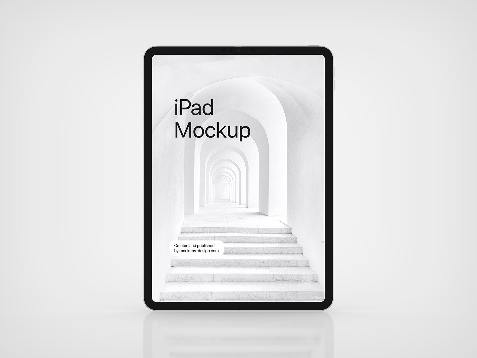 4 Mockups of iPad from Various Views