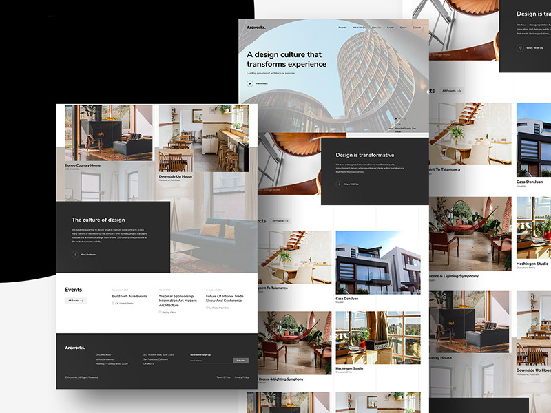 Architecture Firm Website Template