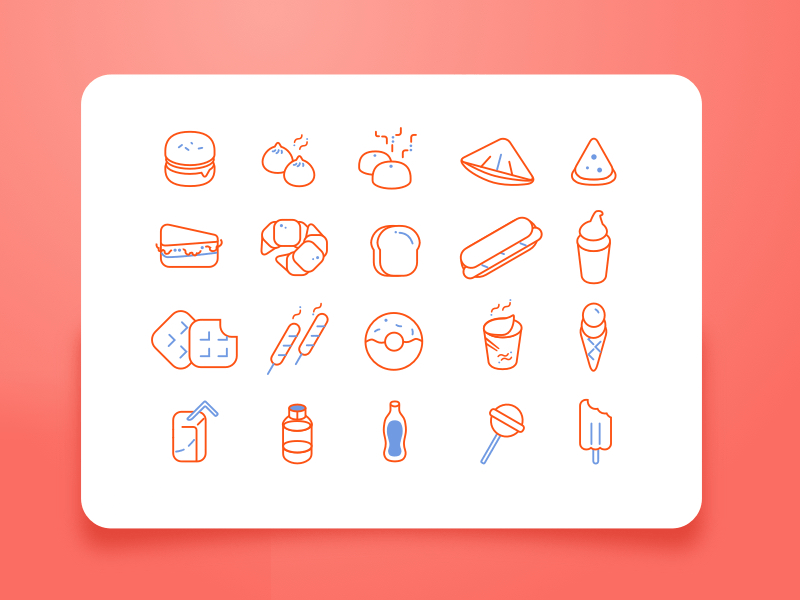 Food Icons Pack