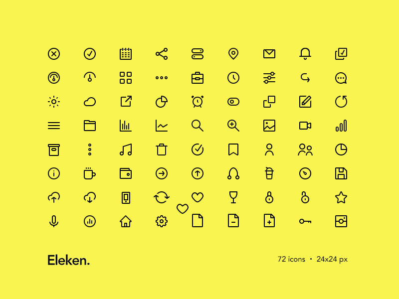 72 General Icons