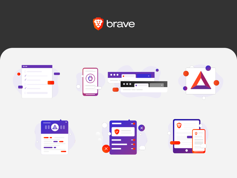 Brave Help Center Icons Sketch Resource