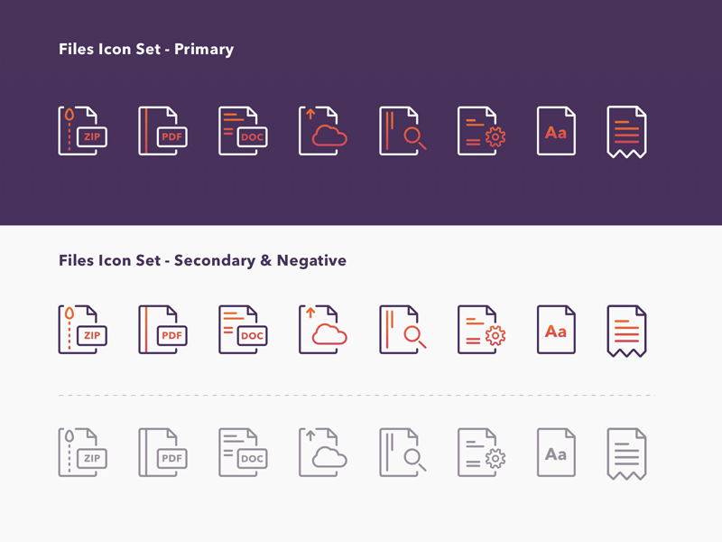 File-Type Icon Set