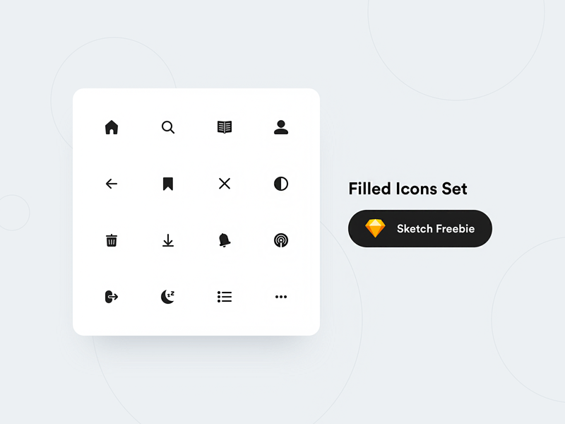 Filled Icons Set