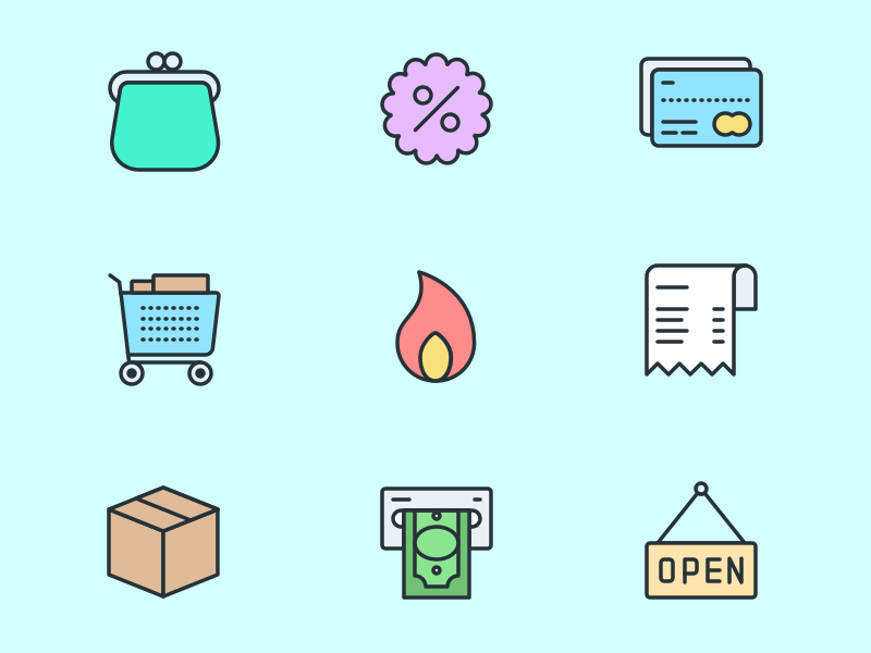 E-commerce Icons Set