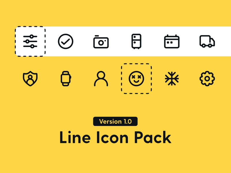 212 Icons Sketch-Ressource