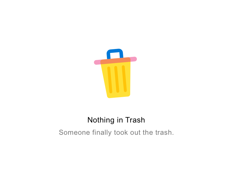 MS Outlook Trash Icon Sketch Ressource