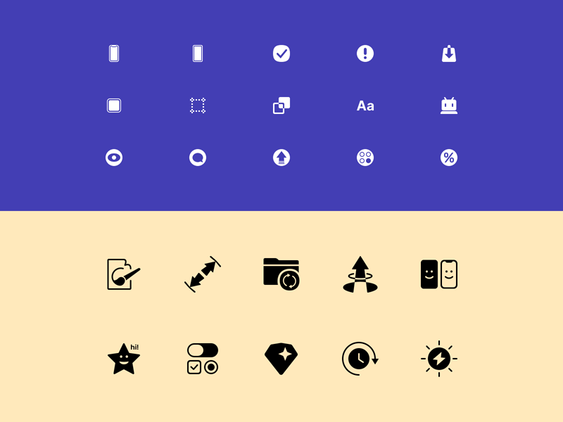 Gips-Icons-Set