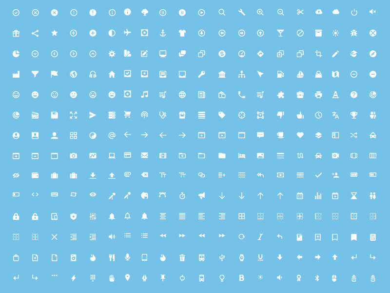 297 High Quality Icons Sketch Resource