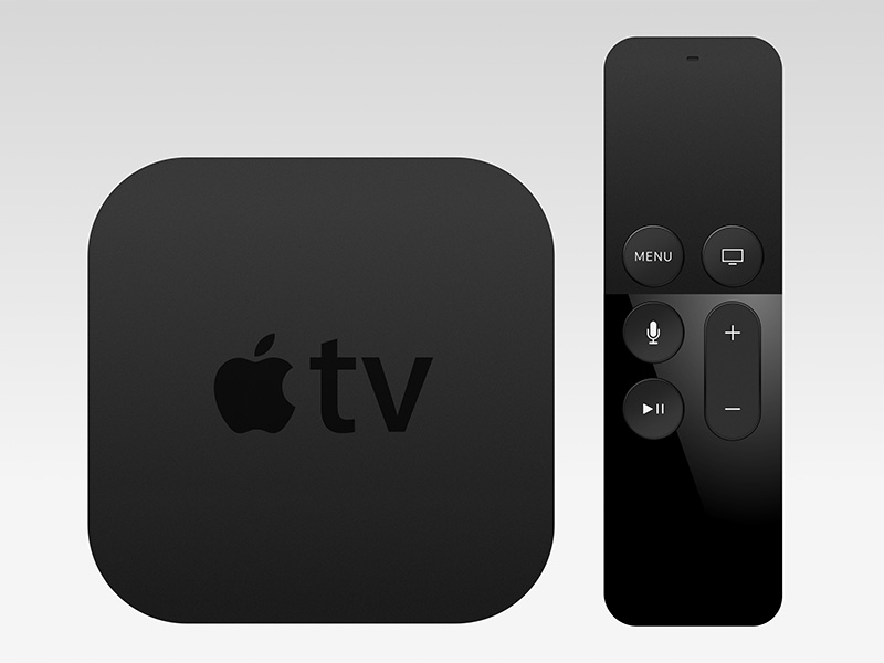 Apple TV + Fernbedienung