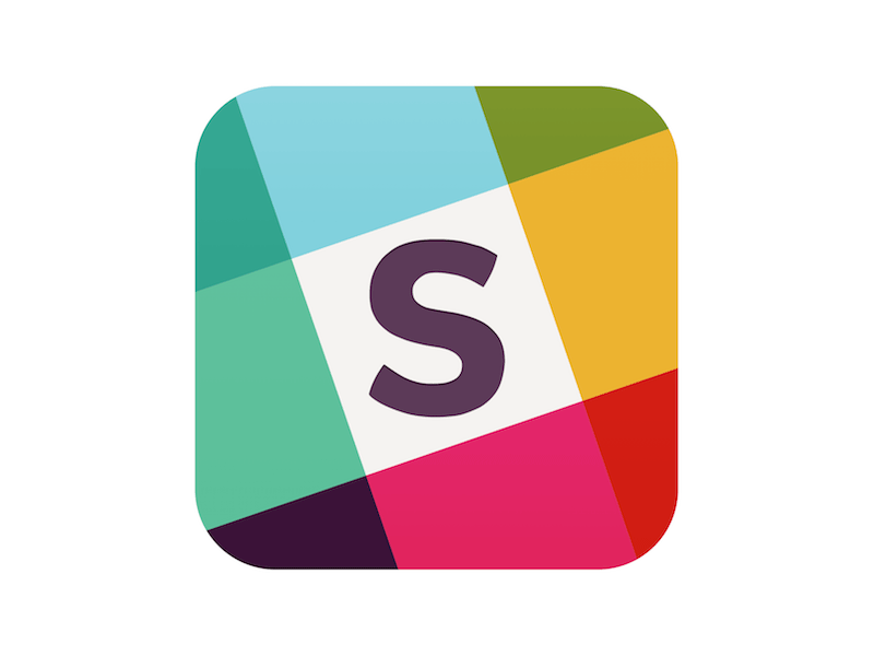 Icono de iOS de Slack en Sketch