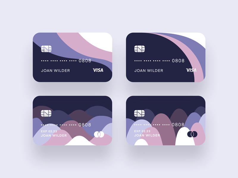 Plantillas de tarjetas de crédito
