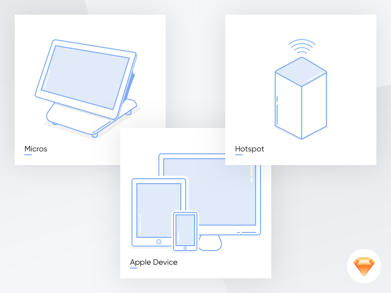 Ilustraciones de dispositivos