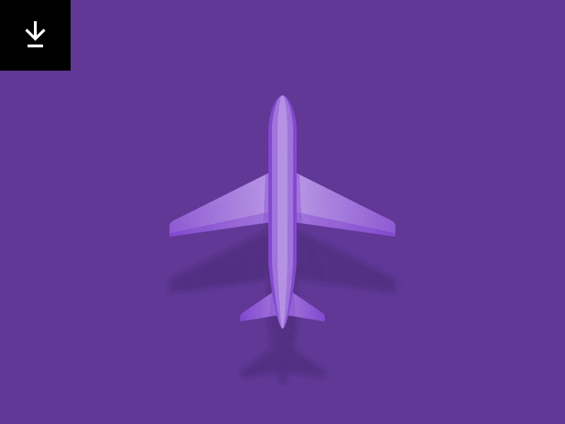 Flugzeug-Illustration