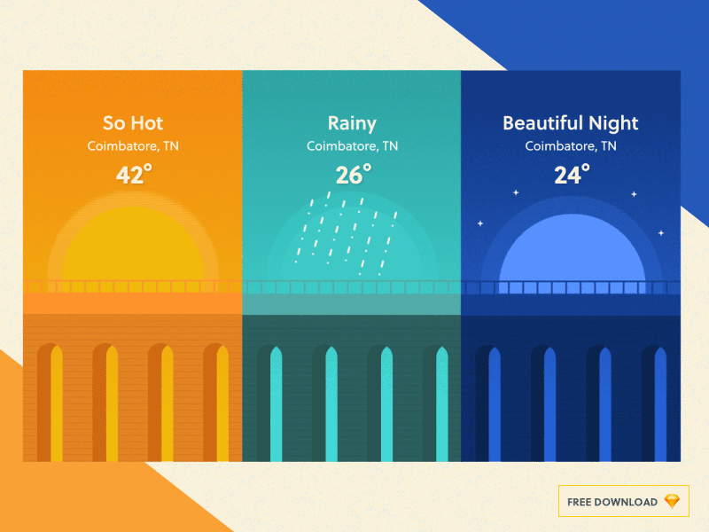 Weather App Backgrounds