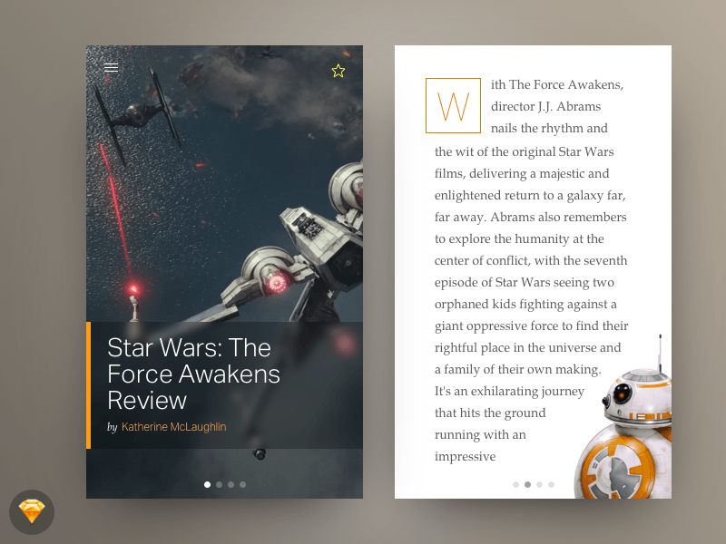 Star Wars Blog Beitrag UI