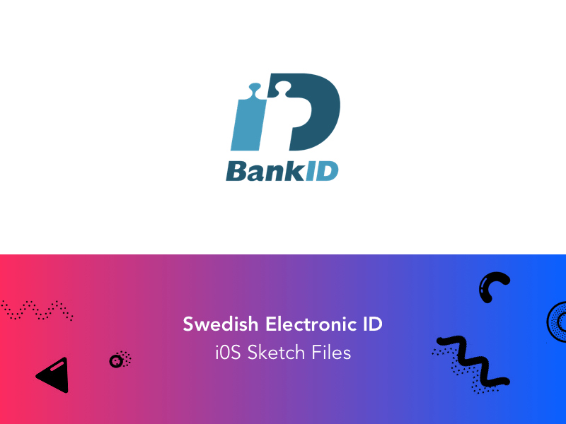 BankID - Шведский электронный ID Sketch ресурсов