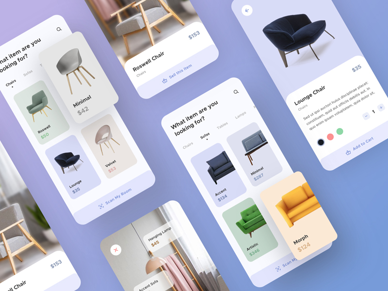 Möbelgeschäft App Kit