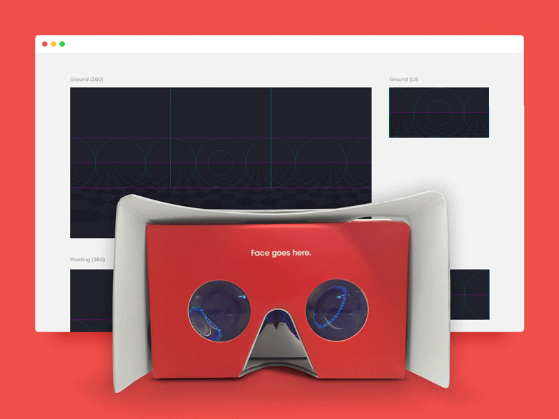 VR Design Template Sketch Resource