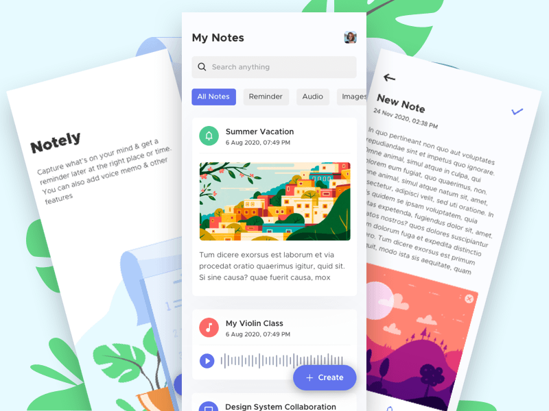 Notas App Sketch Resource