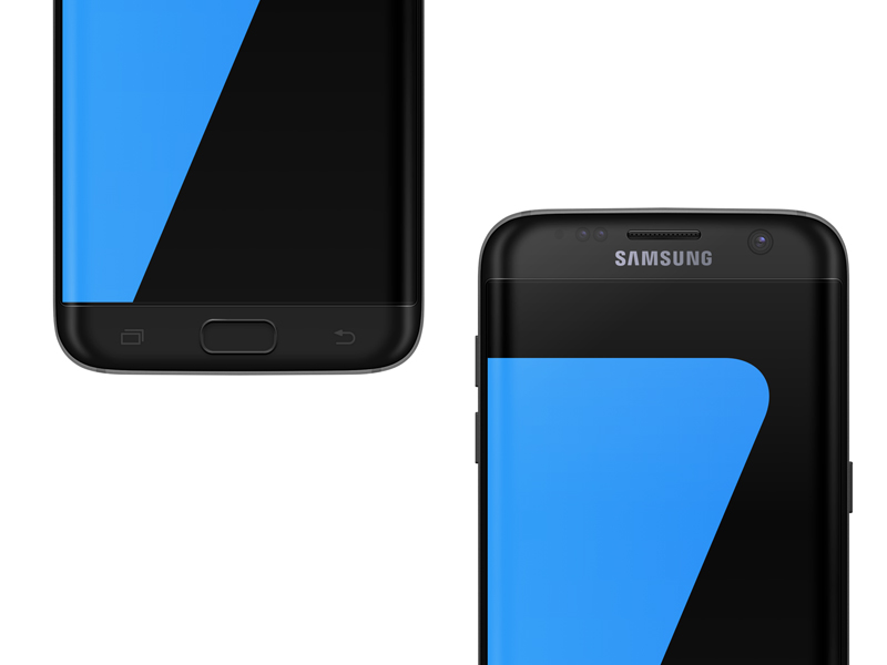Samsung Галактика S7 Край Sketch ресурсов